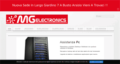 Desktop Screenshot of mg-electronics.com