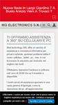 Mobile Screenshot of mg-electronics.com